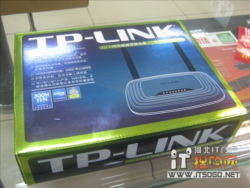 外置全向天线 TP-LINK四口无线路由器_www.iluyouqi.com