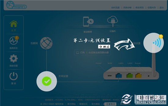 极路由HC6361安装及设置过程_www.iluyouqi.com
