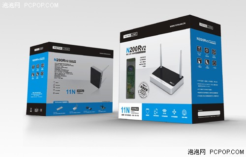韩国流行风 TOTOLINK N200R v2路由器_www.iluyouqi.com