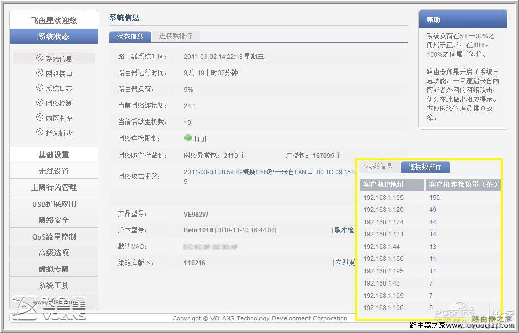 飞鱼星VE982W路由器功能设置详解_www.iluyouqi.com