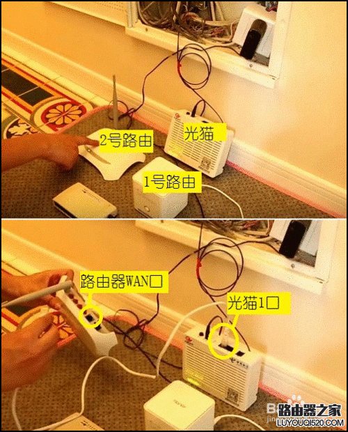 路由器有线桥接怎么设置？_www.iluyouqi.com