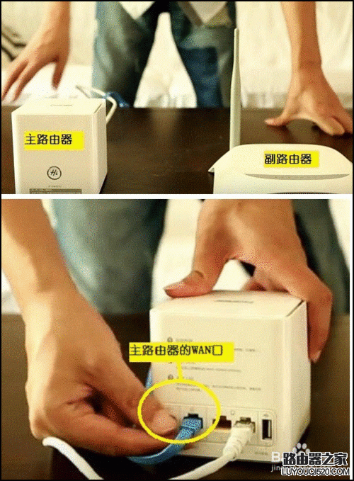 路由器有线桥接怎么设置？_www.iluyouqi.com