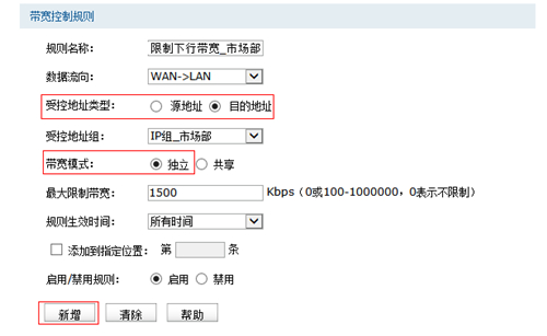 TP-Link TL-WVR450G V3 无线路由器带宽控制设置教程_www.iluyouqi.com