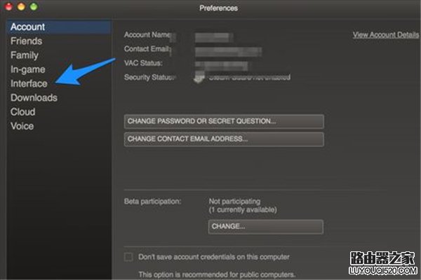 steam中文设置图文步骤 steam怎么设置中文界面 steam设置中文图文教程_www.iluyouqi.com