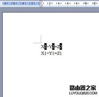 Word文档输入上下标的两种方法_www.iluyouqi.com