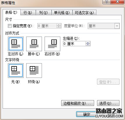 word如何调整文字和表格上面的距离？_www.iluyouqi.com