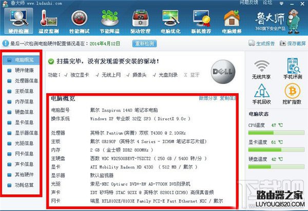 鲁大师怎么样 鲁大师比其他监测软件好在哪里？_www.iluyouqi.com
