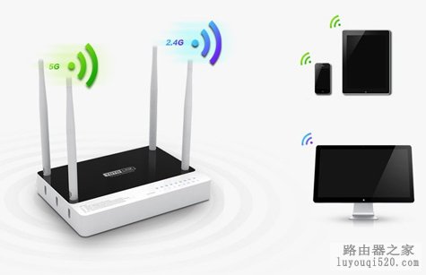 TOTOLINK N8004双频无线路由评测_www.iluyouqi.com